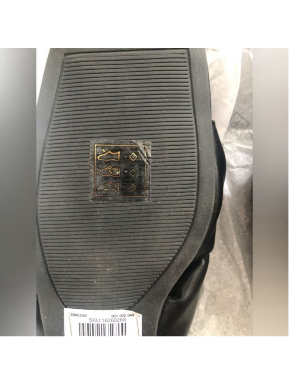 NWT Call It Spring Black Quilted Knot Slide Sandals Vegan Size 7 - Picture 4 of 9